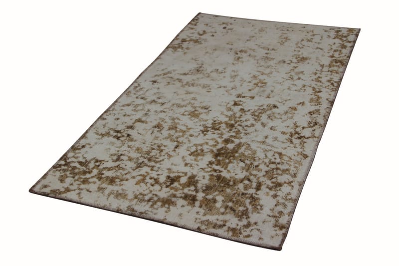 Handknuten Persisk Matta 95x178 cm Vintage - Beige/Brun - Orientaliska mattor - Persisk matta