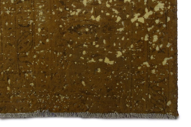 Handknuten Persisk Ullmatta 290x300 cm Vintage - Senap - Orientaliska mattor - Persisk matta