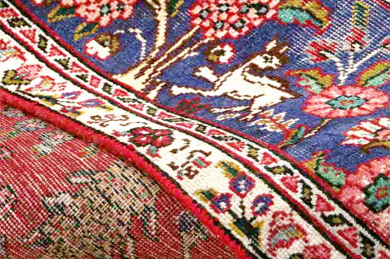 Handknuten Persisk Matta 249x336 cm Kelim - Röd/Mörkblå - Orientaliska mattor - Persisk matta