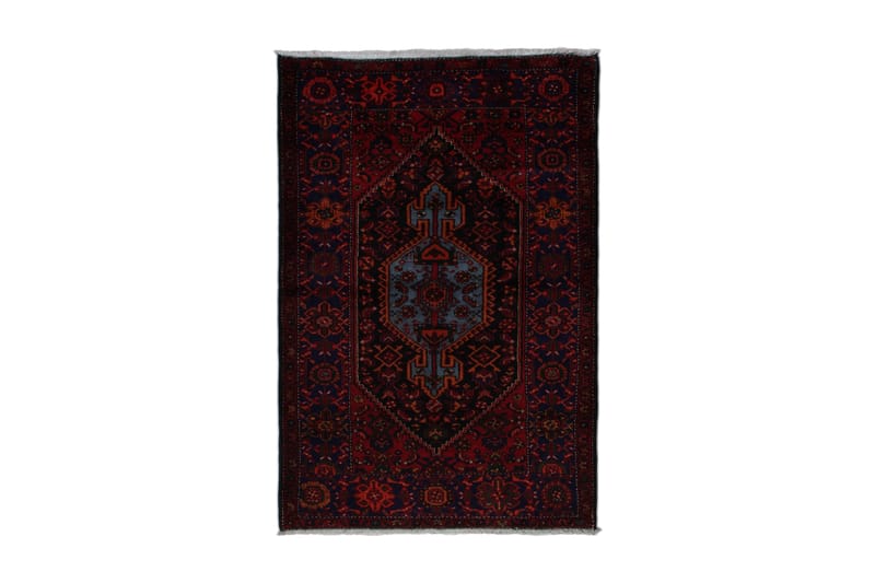 Handknuten Persisk Matta 144x213 cm Kelim - Röd/Mörkblå - Orientaliska mattor - Persisk matta