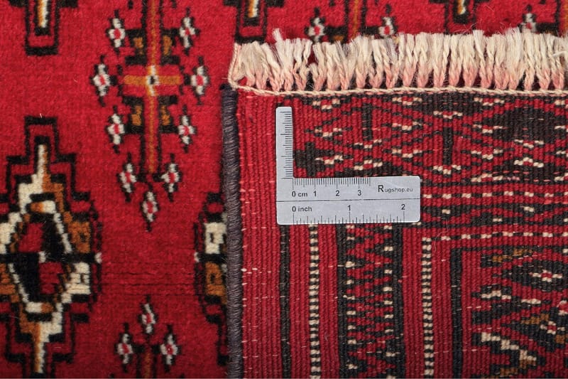 Handknuten Persisk Matta 100x144 cm - Röd - Orientaliska mattor - Persisk matta