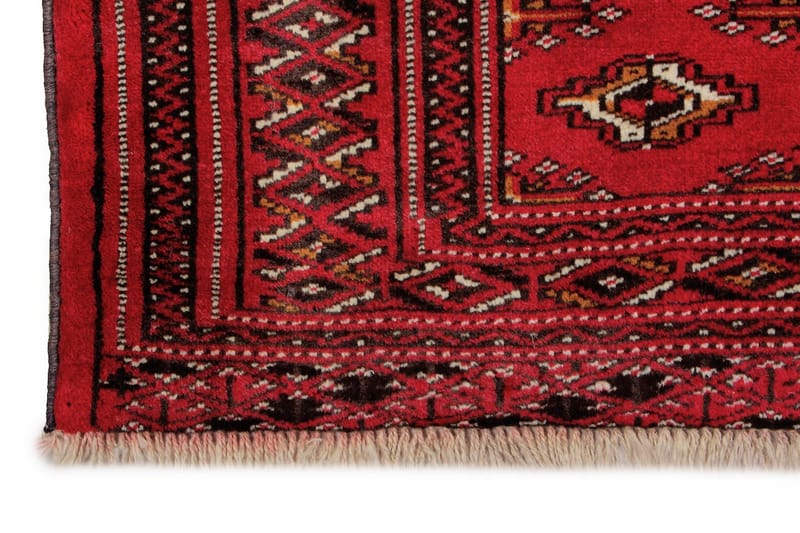 Handknuten Persisk Matta 100x144 cm - Röd - Orientaliska mattor - Persisk matta