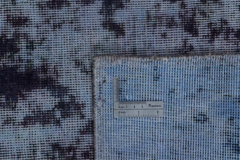 Handknuten Persisk Matta 208x318 cm Vintage - Blå/Mörkblå - Orientaliska mattor - Persisk matta