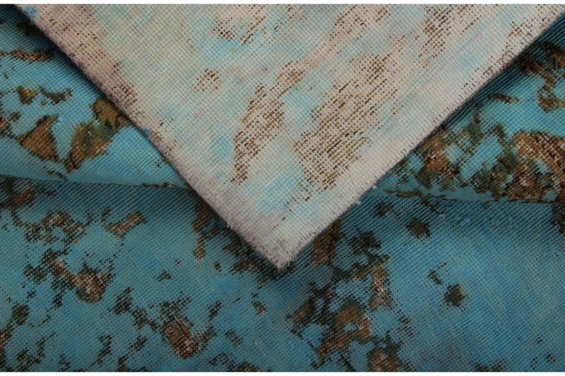 Handknuten Persisk Matta 285x378 cm Vintage - Blå/Brun - Orientaliska mattor - Persisk matta