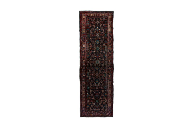 Handknuten Persisk Matta 99x328 cm - Mörkblå/Röd - Orientaliska mattor - Persisk matta