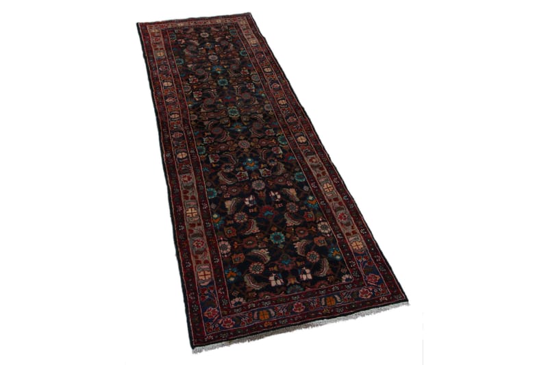 Handknuten Persisk Matta 99x328 cm - Mörkblå/Röd - Orientaliska mattor - Persisk matta