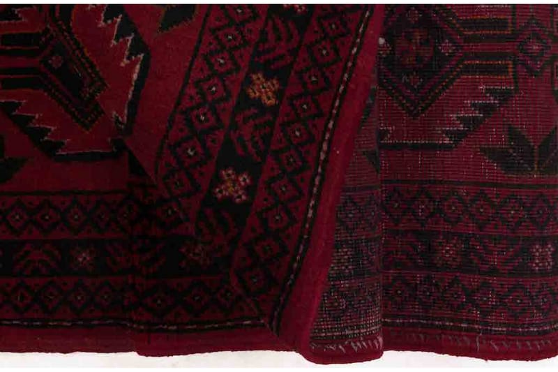 Handknuten Persisk Matta Våg 99x215 cm Kelim - Röd/Svart - Orientaliska mattor - Persisk matta