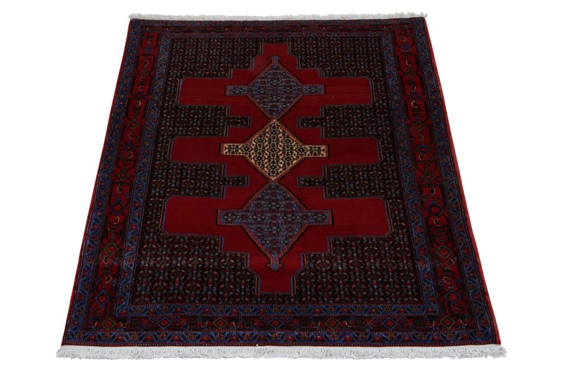 Handknuten Persisk Matta 125x174 cm Kelim - Röd/Blå - Orientaliska mattor - Persisk matta