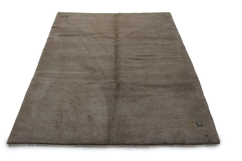 Handknuten Persisk Ullmatta 186x240 cm Gabbeh Shiraz - Beige - Orientaliska mattor - Persisk matta