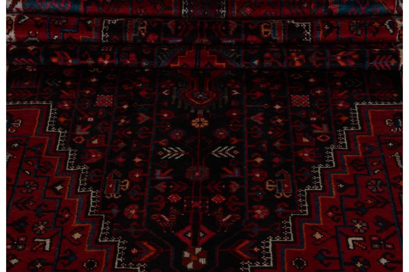 Handknuten Persisk Matta 160x322 cm - Röd/Mörkblå - Orientaliska mattor - Persisk matta