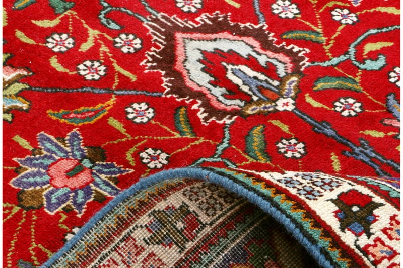 Handknuten Persisk Matta 300x310 cm Kelim - Röd/Mörkblå - Orientaliska mattor - Persisk matta
