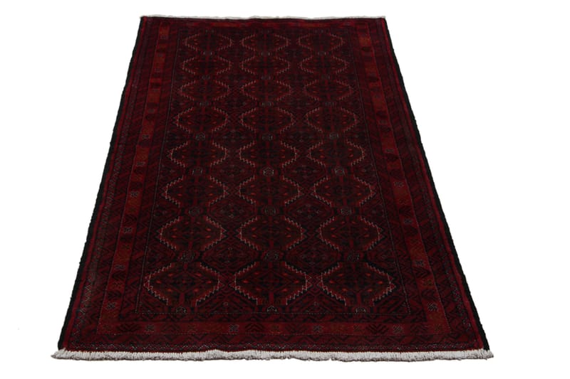 Handknuten Persisk Matta 86x162 cm Kelim - Röd/Svart - Orientaliska mattor - Persisk matta