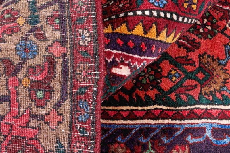 Handknuten Persisk Matta 161x310 cm - Röd/Mörkblå - Orientaliska mattor - Persisk matta