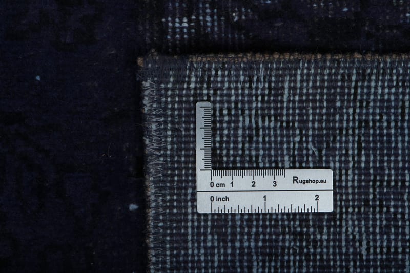 Handknuten Persisk Matta 271x347 cm Vintage - Mörkblå - Orientaliska mattor - Persisk matta