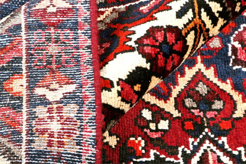 Handknuten Persisk Matta 217x297 cm - Röd/Beige - Orientaliska mattor - Persisk matta