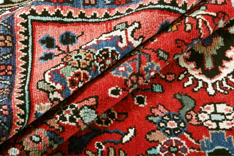 Handknuten Persisk Matta 205x305 cm Kelim - Röd/Mörkblå - Orientaliska mattor - Persisk matta