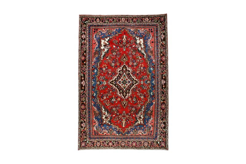 Handknuten Persisk Matta 205x305 cm Kelim - Röd/Mörkblå - Orientaliska mattor - Persisk matta