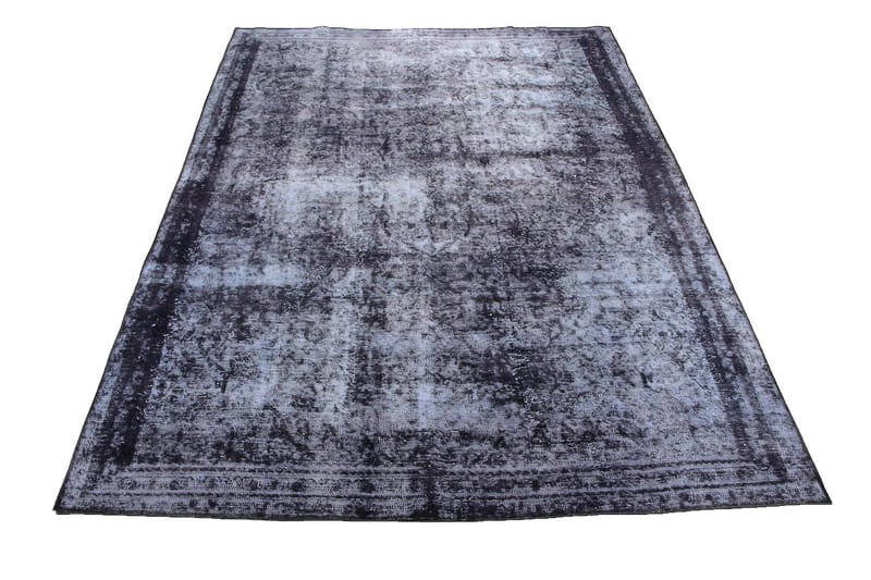 Handknuten Persisk Ullmatta 233x325 cm Vintage - Mörkblå - Orientaliska mattor - Persisk matta