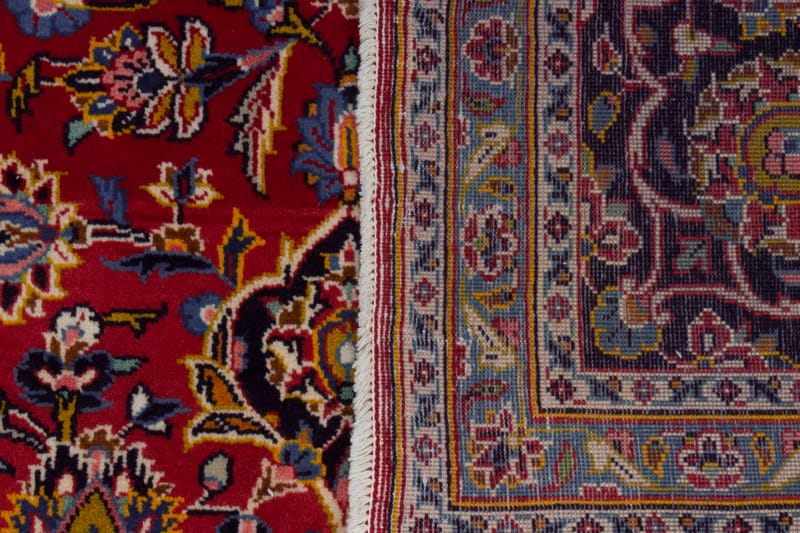 Handknuten Persisk Matta 205x307 cm Kelim - Röd/Mörkblå - Orientaliska mattor - Persisk matta