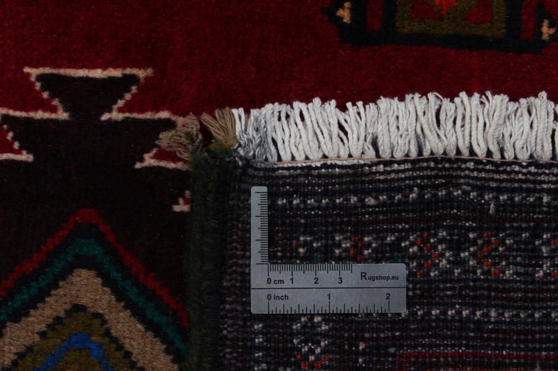 Handknuten Persisk Matta 85x203 cm Kelim - Röd/Svart - Orientaliska mattor - Persisk matta