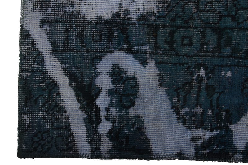 Handknuten Persisk Matta 88x263 cm Vintage - Blå/Grön - Orientaliska mattor - Persisk matta