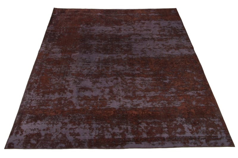 Handknuten Persisk Matta 238x313 cm Vintage - Lila/Brun - Orientaliska mattor - Persisk matta