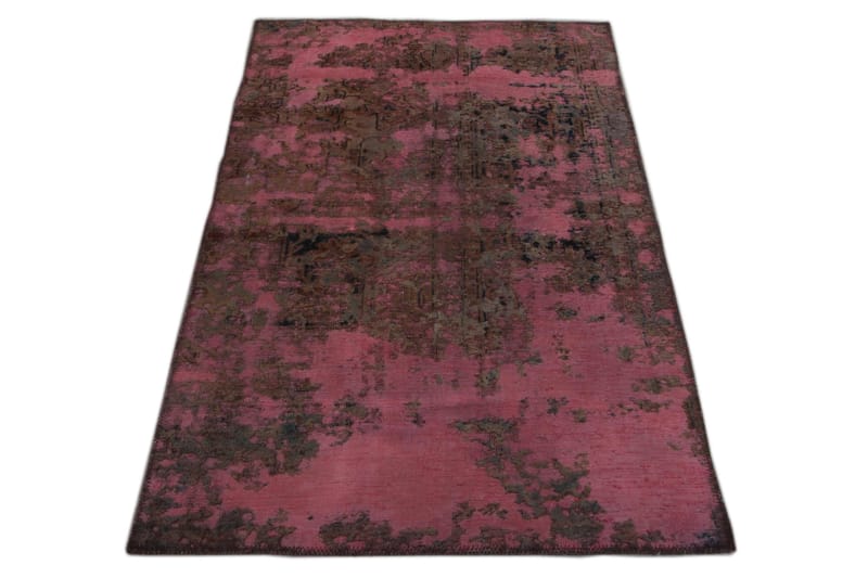 Handknuten Persisk Matta 89x155 cm Vintage - Rosa/Brun - Orientaliska mattor - Persisk matta