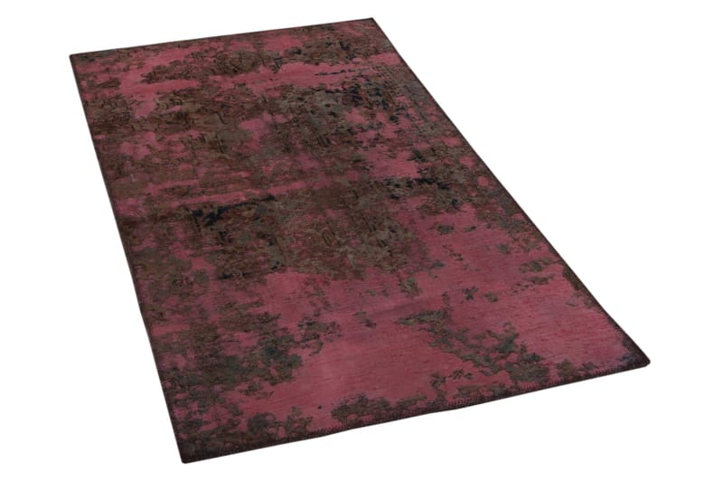 Handknuten Persisk Matta 89x155 cm Vintage - Rosa/Brun - Orientaliska mattor - Persisk matta