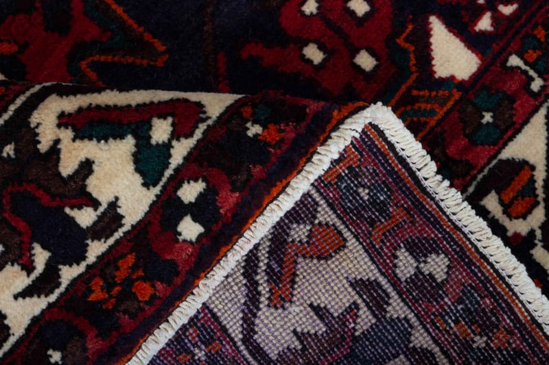 Handknuten Persisk Matta 159x220 cm - Röd/Beige - Orientaliska mattor - Persisk matta