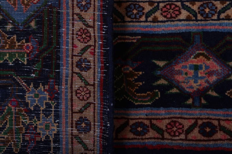 Handknuten Persisk Matta 127x309 cm - Mörkblå/Röd - Orientaliska mattor - Persisk matta