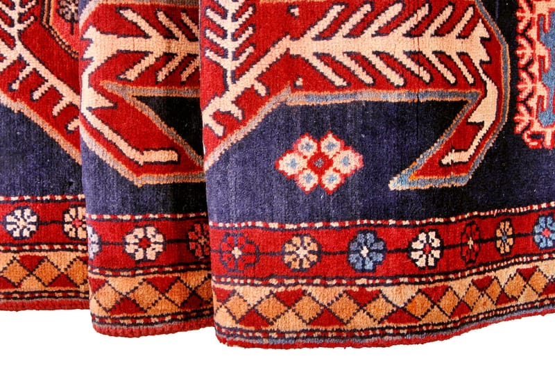 Handknuten Persisk Matta 81x258 cm - Mörkblå/Röd - Orientaliska mattor - Persisk matta