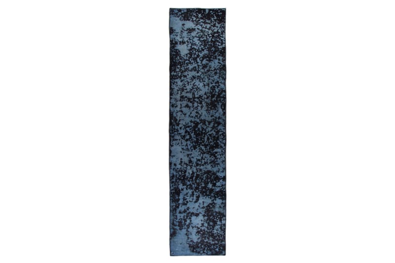 Handknuten Persisk Matta 77x355 cm Vintage - Blå/Mörkblå - Orientaliska mattor - Persisk matta