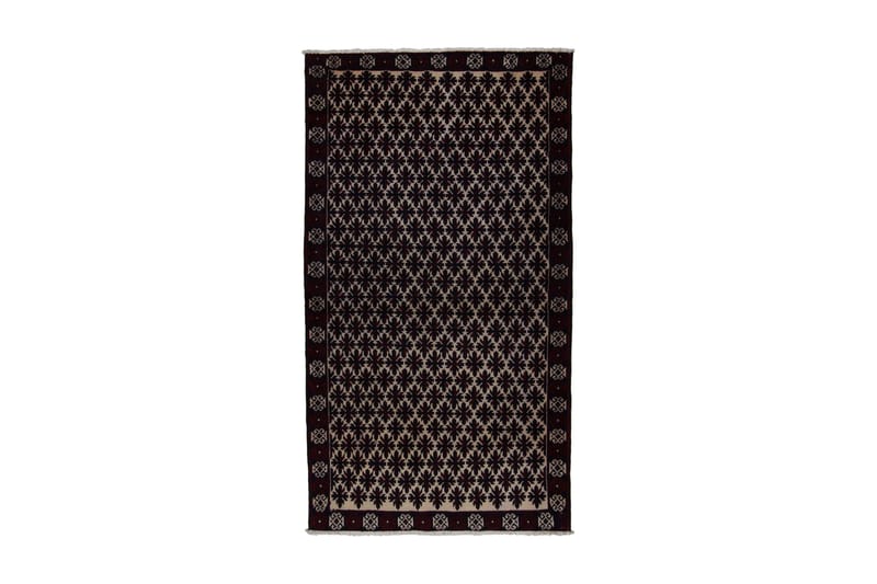 Handknuten Persisk Matta 104x191 cm Kelim - Beige/Svart - Orientaliska mattor - Persisk matta