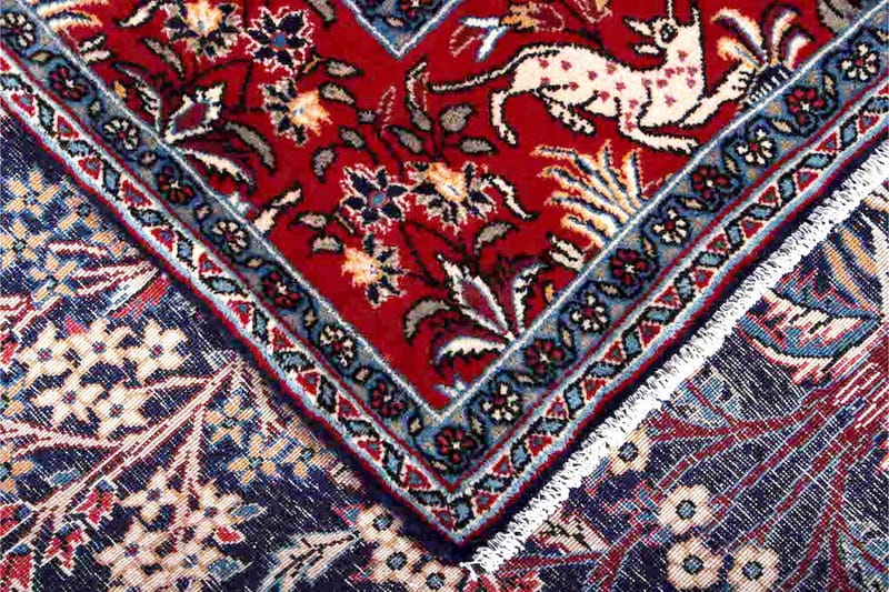 Handknuten Persisk Matta 160x303 cm - Mörkblå/Röd - Orientaliska mattor - Persisk matta
