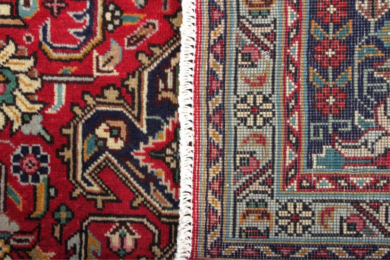Handknuten Persisk Matta 195x293 cm Kelim - Röd/Mörkblå - Orientaliska mattor - Persisk matta