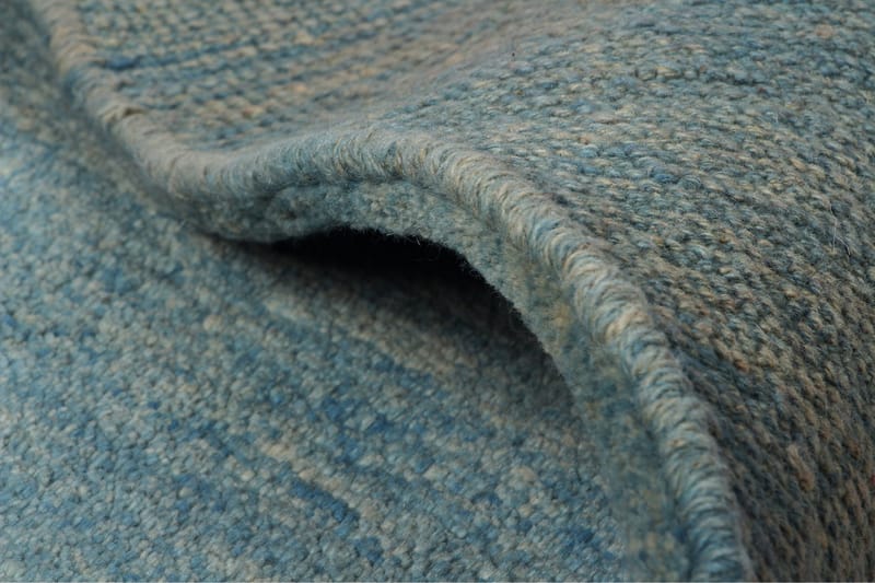 Handknuten Persisk Ullmatta 180x235 cm Gabbeh Shiraz - Blå - Orientaliska mattor - Persisk matta