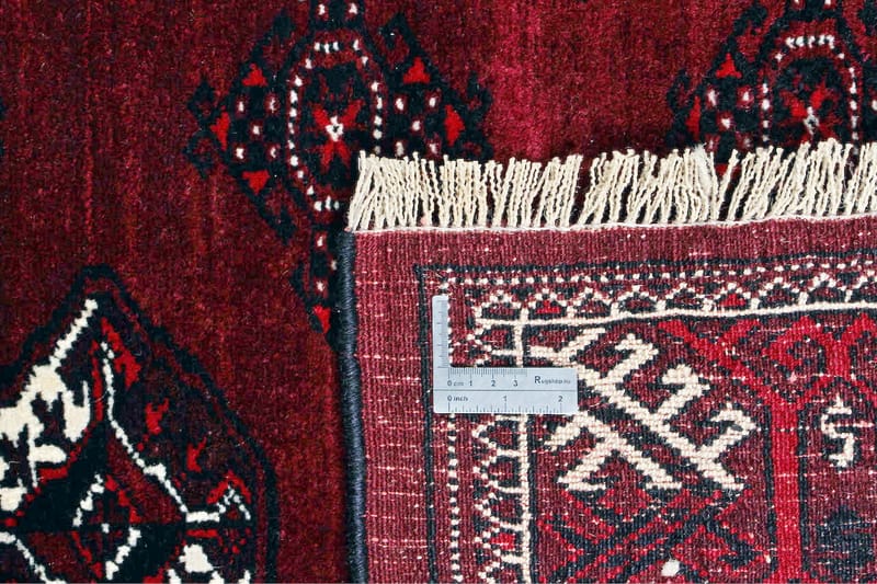 Handknuten Persisk Matta 297x322 cm - Röd/Svart - Orientaliska mattor - Persisk matta