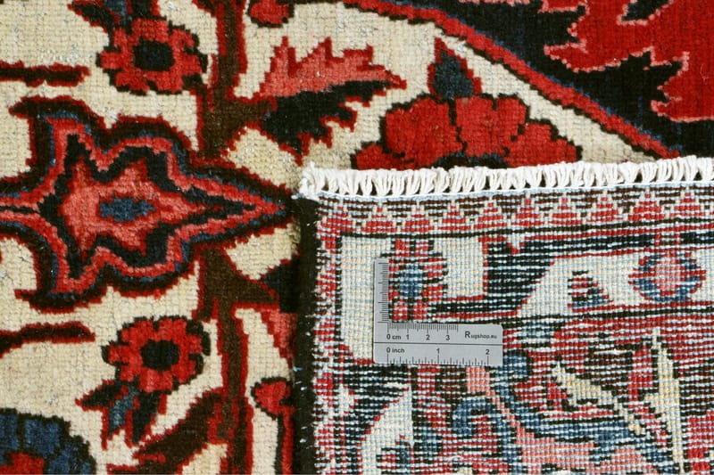 Handknuten Persisk Matta 205x310 cm - Röd/Beige - Orientaliska mattor - Persisk matta