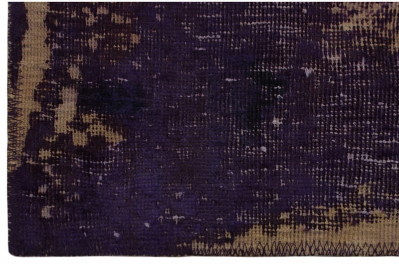 Handknuten Persisk Matta 133x205 cm Vintage - Beige/Lila - Orientaliska mattor - Persisk matta