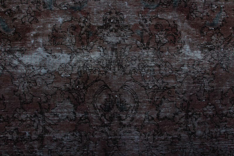 Handknuten Persisk Matta 270x360 cm Vintage - Grön/Mörkröd - Orientaliska mattor - Persisk matta
