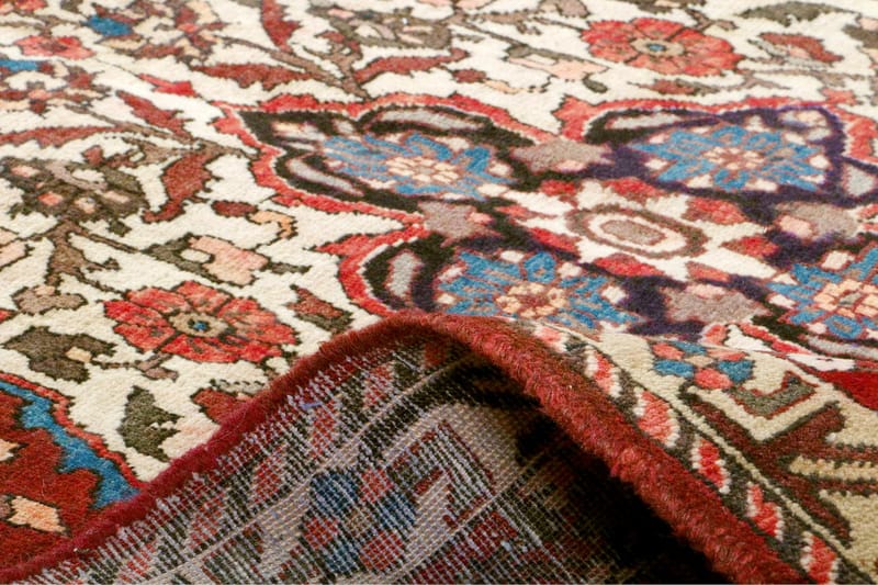 Handknuten Persisk Matta 200x335 cm - Röd/Blå - Orientaliska mattor - Persisk matta