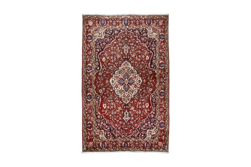 Handknuten Persisk Matta 200x335 cm - Röd/Blå - Orientaliska mattor - Persisk matta