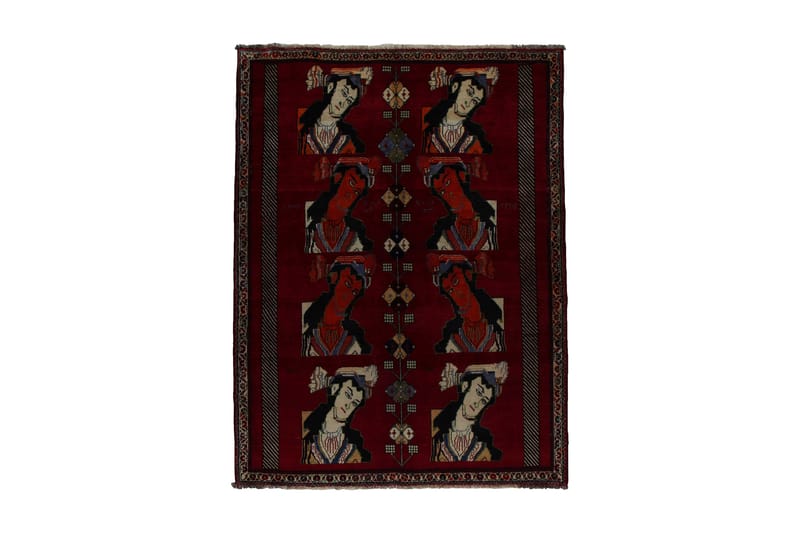Handknuten Persisk Matta Varni 166x201 cm Kelim - Beige - Orientaliska mattor - Persisk matta