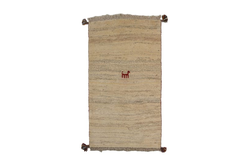 Handknuten Persisk Ullmatta 68x126 cm Kelim - Beige - Orientaliska mattor - Persisk matta