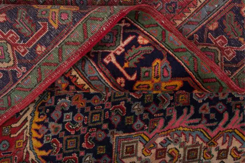 Handknuten Persisk Matta 155x300 cm - Röd/Mörkblå - Orientaliska mattor - Persisk matta