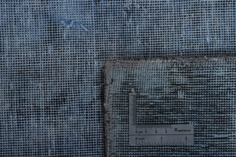 Handknuten Persisk Matta 215x307 cm Vintage - Blå/Mörklila - Orientaliska mattor - Persisk matta