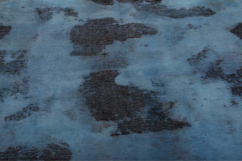 Handknuten Persisk Matta 162x227 cm Vintage - Blå/Mörkgrön - Orientaliska mattor - Persisk matta