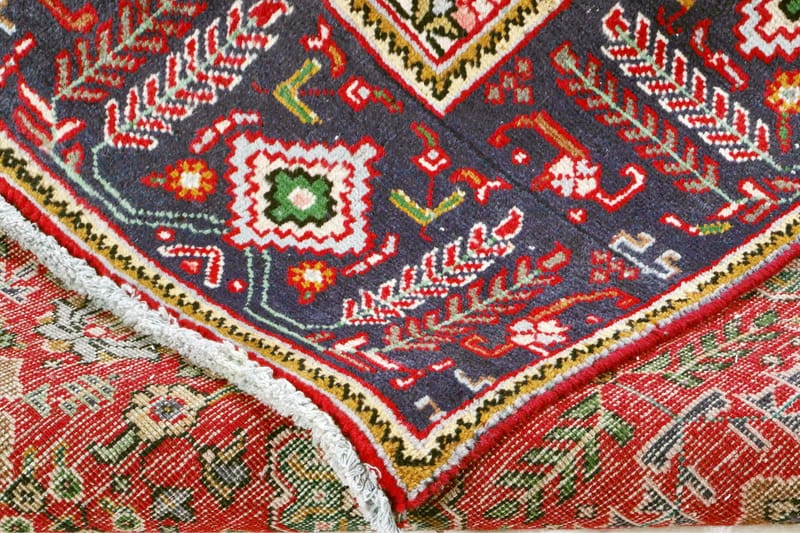 Handknuten Persisk Matta 272x355 cm Kelim - Röd/Mörkblå - Orientaliska mattor - Persisk matta
