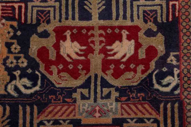Handknuten Persisk Matta 155x286 cm Kelim - Röd/Mörkblå - Orientaliska mattor - Persisk matta