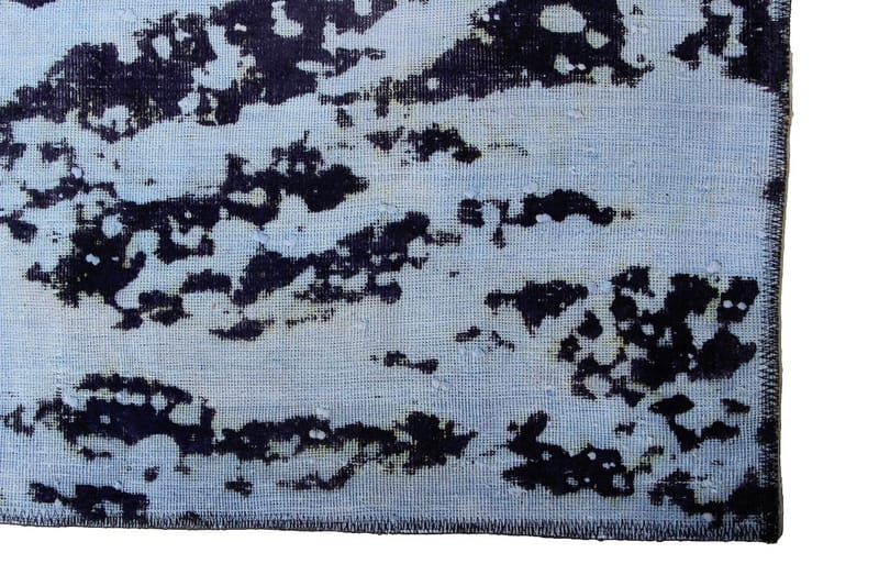 Handknuten Persisk Ullmatta 259x327 cm Vintage - Mörkblå/Blå - Orientaliska mattor - Persisk matta